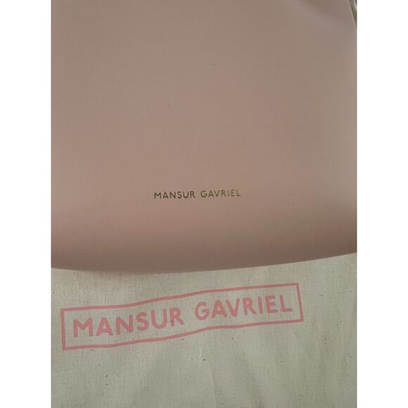 MANSUR GAVRIEL Mini Mini Bucket Bag Rosa - Picture 10 of 13